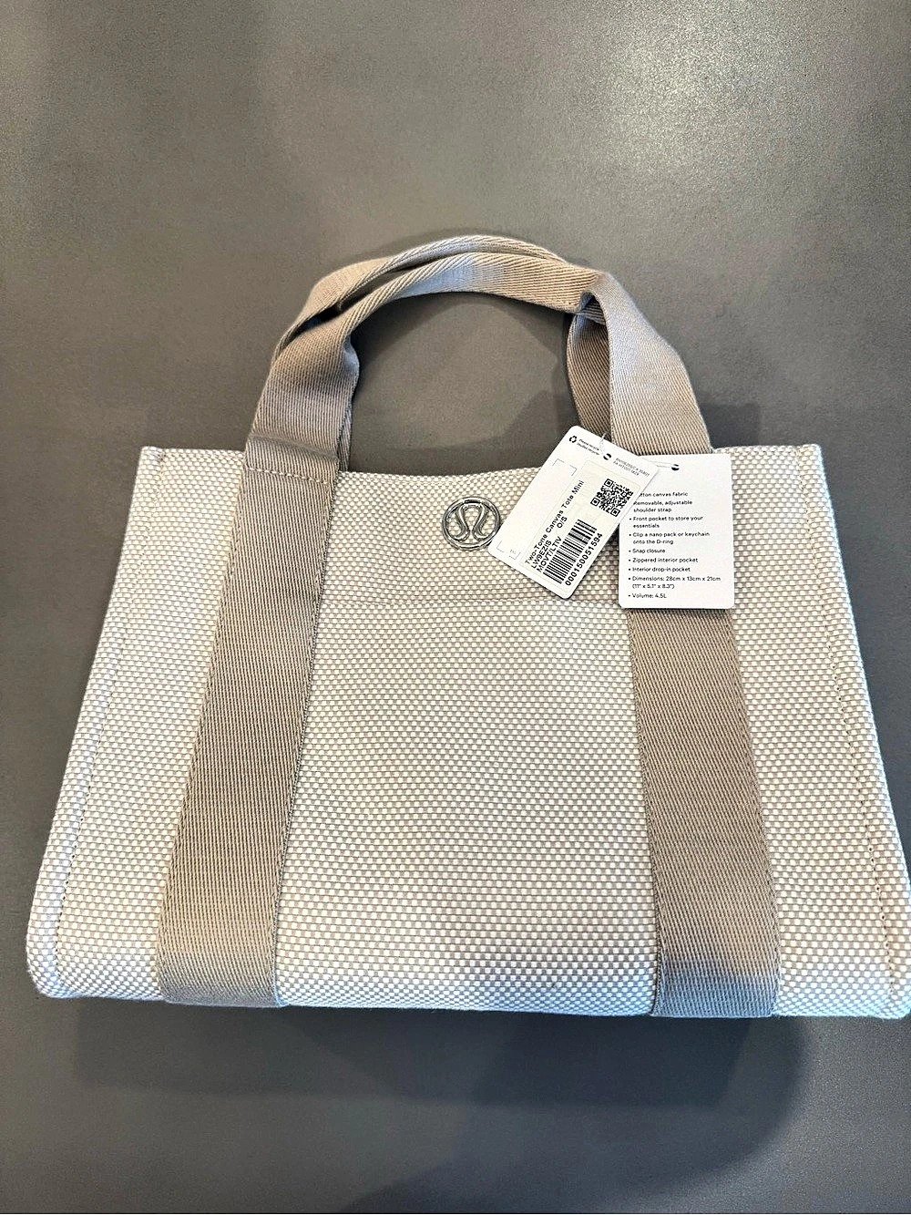 lululemon Everywhere Tote Mini Tote Ivory NWT